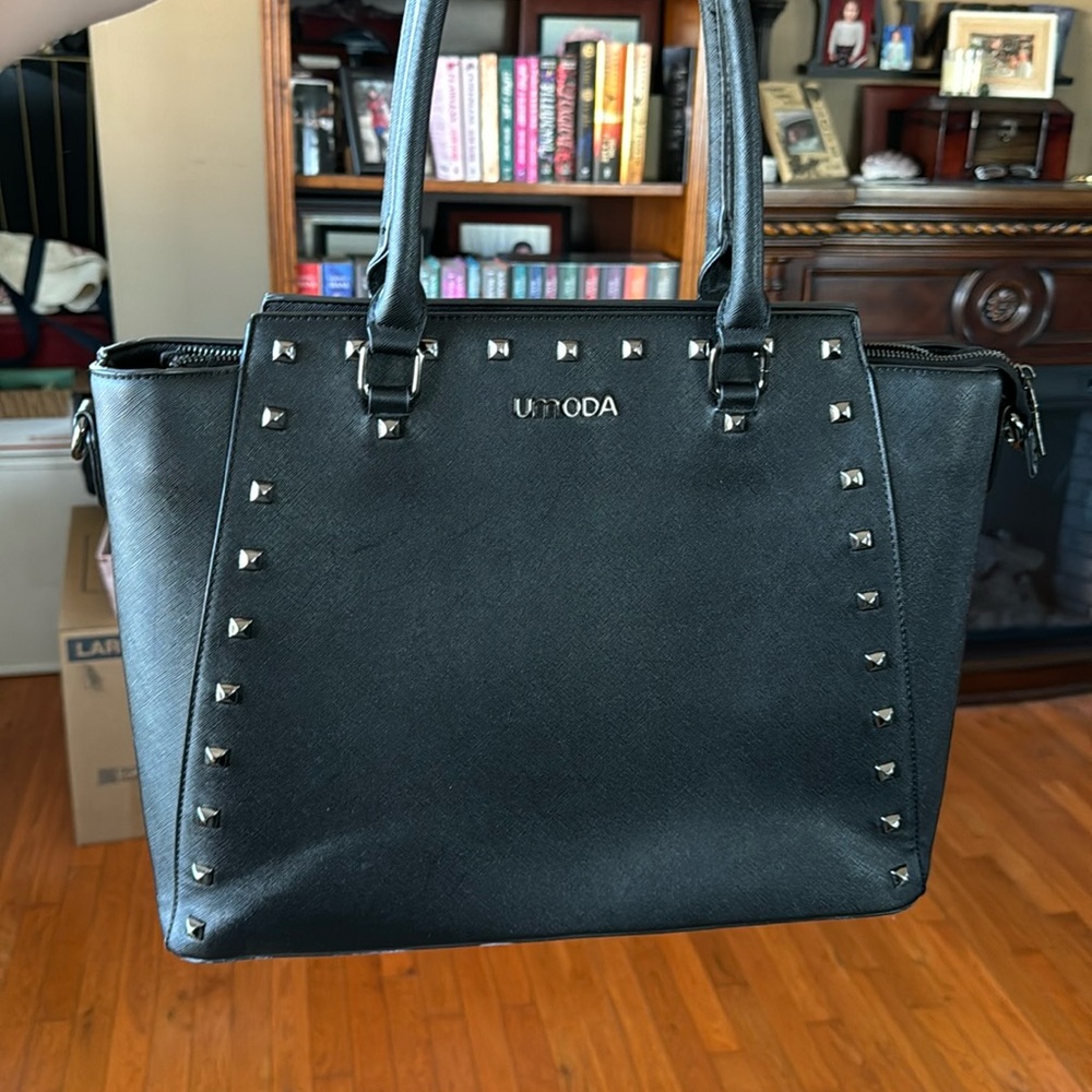 Studded Laptop Bag